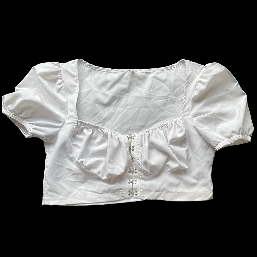 Bustier crop top
